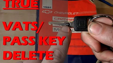 True GM VATS/Pass Key Delete (not bypass)