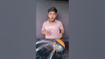 Create Laminar Flow From Balloon😱 #fyp #diy  #experimnent #lifehacks #shorts