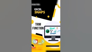 How to use TRIM Function in Excel || MS Excel - Trim Function || #excel #dataextractor #excelformula