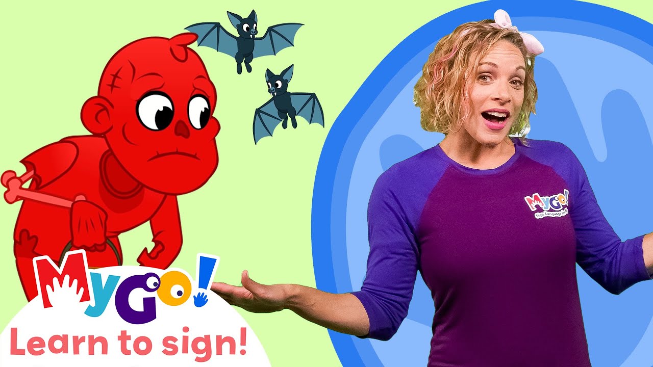 Learn Sign Language with Morphle! | Halloween with Morphle | MyGo ...
