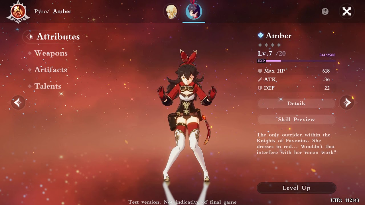 Amber CBT Idle Dance