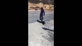 How Torch Applied Bituminous Waterproofing Membrane is Applied on Concrete