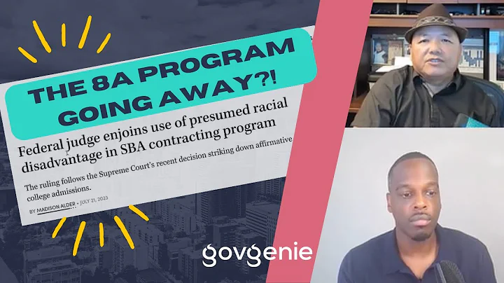 Future of 8(a) Program Uncertain. Success stories of getting 8a Certification. Sole Source. TWIG-EP4