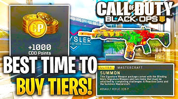 WHEN and How TO BUY TIERS for Contraband Black Ops 4 (NEW COD Points BO4 Black Market Update)