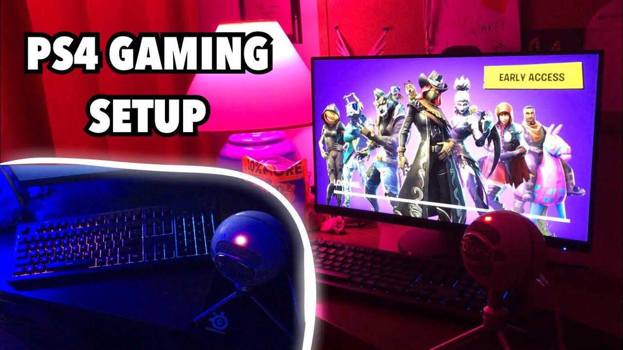 Amazing Cheap Ps4 Gaming Setup Youtube