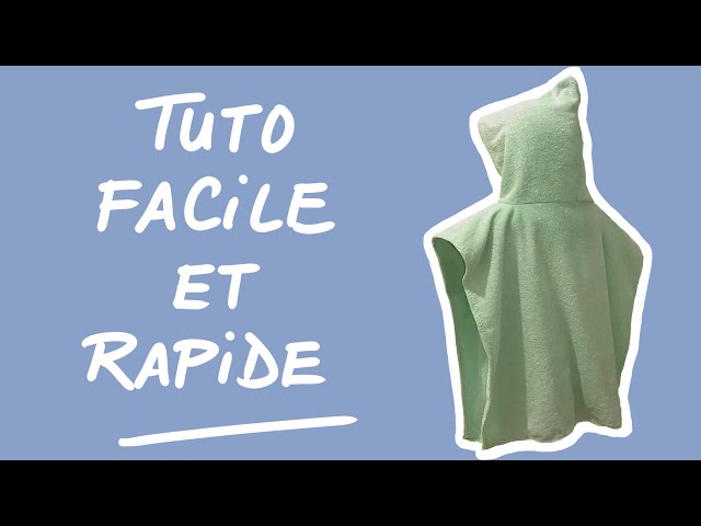 Tuto sortie de bain bébé capuche animaux - Snaply Magazine