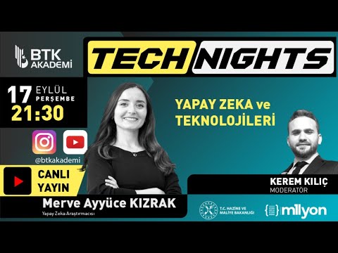 TechNights / 17 Eylül 2020 / Merve Ayyüce KIZRAK