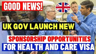 UK Health & Care Worker Visa 2024 Open New Sponsorships Opportunities For Everyone! Good  News