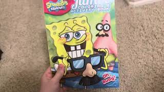 SpongeBob SquarePants Jumbo Coloring $ Activtiy Book 2014