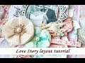 Love Story layout tutorial for beginners