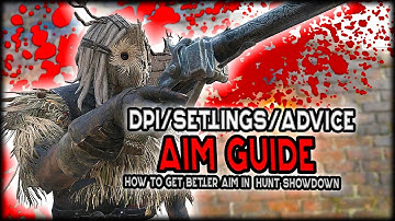 Get Better Aim in Hunt Showdown! Find your perfect Settings, and how to train your aim!