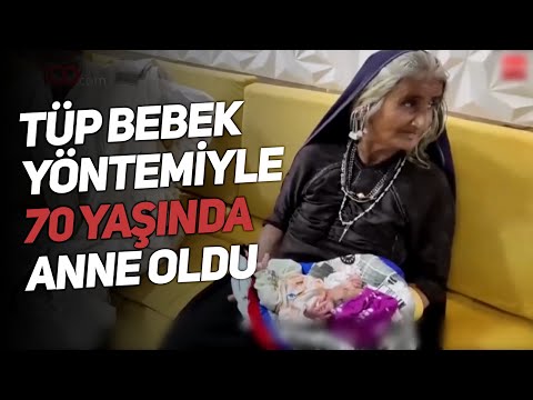 Hintli kadın 70 yaşında anne oldu!