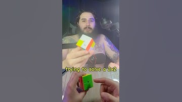 trying to solve a 2x2 rubiks cube #2x2 #rubikscube #speedcubing #speed #cuber #cube #subscribe