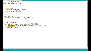 Arduino: Turn on and off a led with a button (part 2)