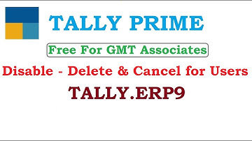Disable - Delete & Cancel for Users