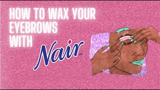 How to Wax Your Eyebrows with Nair™ Wax Ready-Strips | Nair™