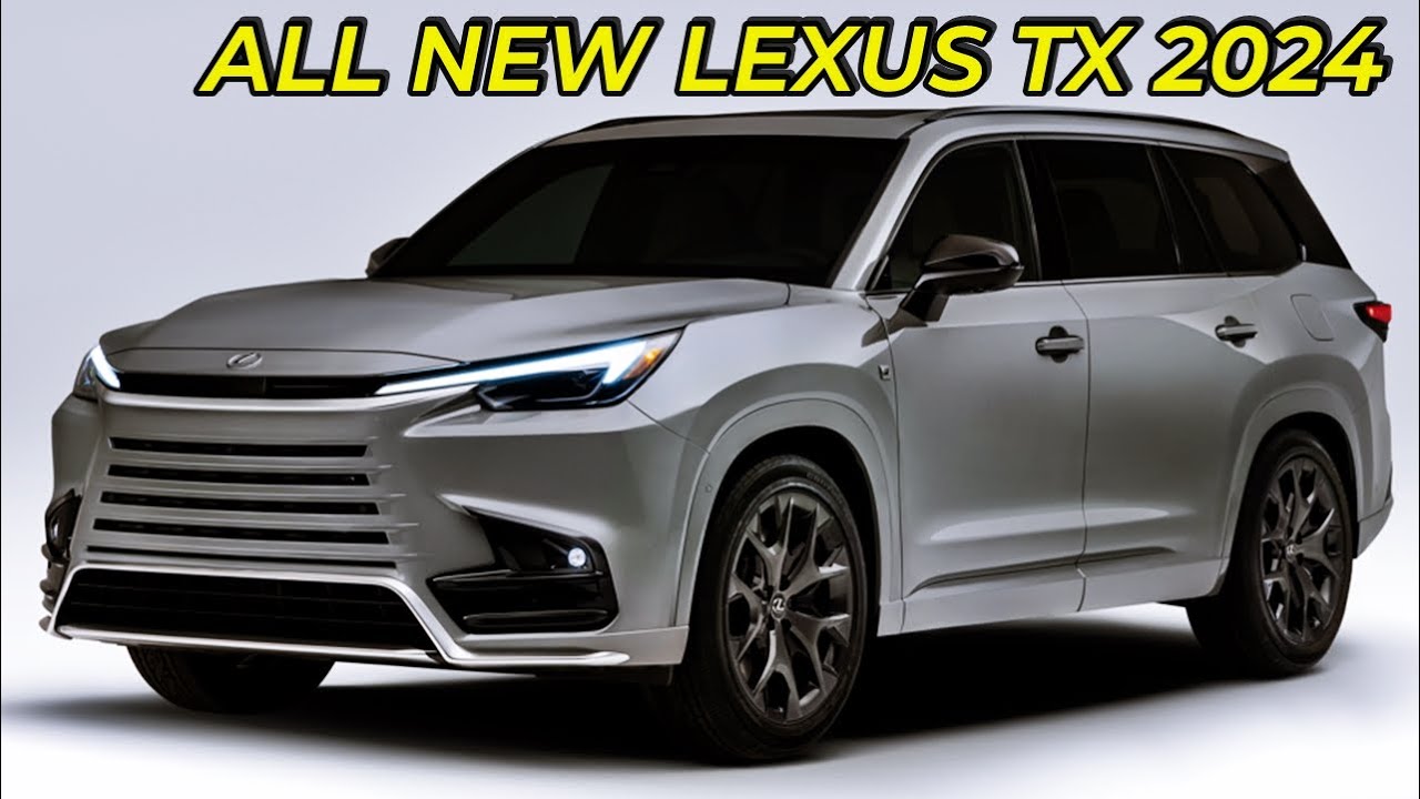ALL NEW 2024 LEXUS TX revealed - FIRST LOOK!
