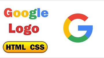 ASMR Programming - Google Logo Using HTML CSS - No Talking