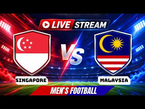 SINGAPORE vs MALAYSIA | LIVE FULL MATCH | MEN’S FOOTBALL | ASEAN GIANTS COLLIDE