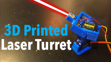 3D Printed Laser Turret