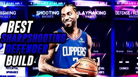 *NEW* NBA 2K20 BEST SHARPSHOOTING LOCKDOWN DEFENDER BUILD🔥🔥 (DEMIGOD🤯)