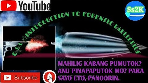 Forensic Ballistics- Part 1