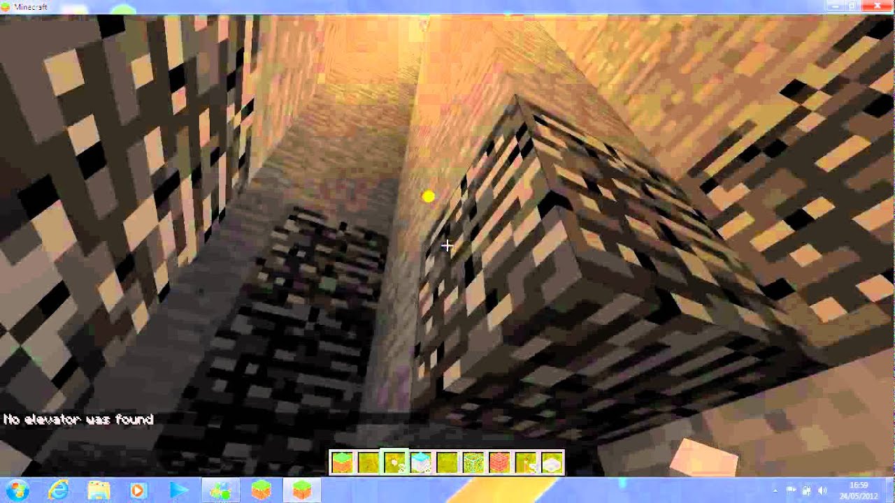 Minecraft Dynamic Elevator Mod - YouTube