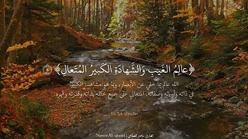 ﴿عالِمُ الغَيبِ وَالشَّهادَةِ الكَبيرُ المُتَعالِ﴾ سورة الرعد