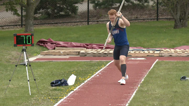 University of Mary Pole Vaulter Dillan Kovash Finishes 8th at 2021 NSIC Outdoor Championships