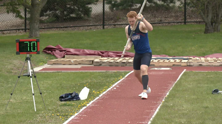 University of Mary Pole Vaulter Dillan Kovash Finishes 8th at 2021 NSIC Outdoor Championships