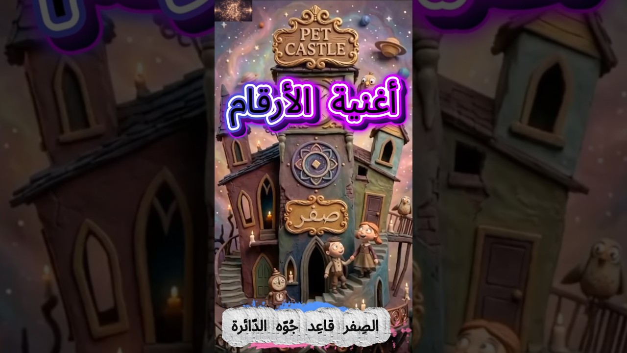 أسهل طريقة لتعليم طفلك الأرقام العربية من 0 إلى 10 🔢#shorts