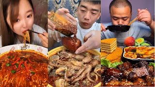 Chinese people eating - Street food - &quot;eat all the roast pork, shrimp, squid and seafood&quot; #20