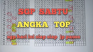 PREDIKSI SGP HARI INI SABTU 19 AGUSTUS 2023 | BOCORAN SGP HARI INI | RUMUS SGP JITU, SGP JITU