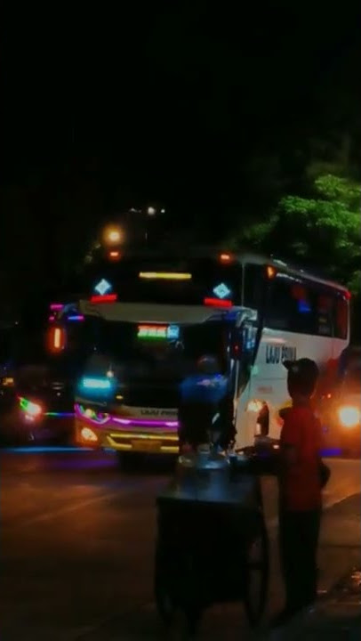 kelap kelip lampu strobo bus #shorts