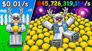 0 to $1 BILLION by Selling LEMONS in Roblox