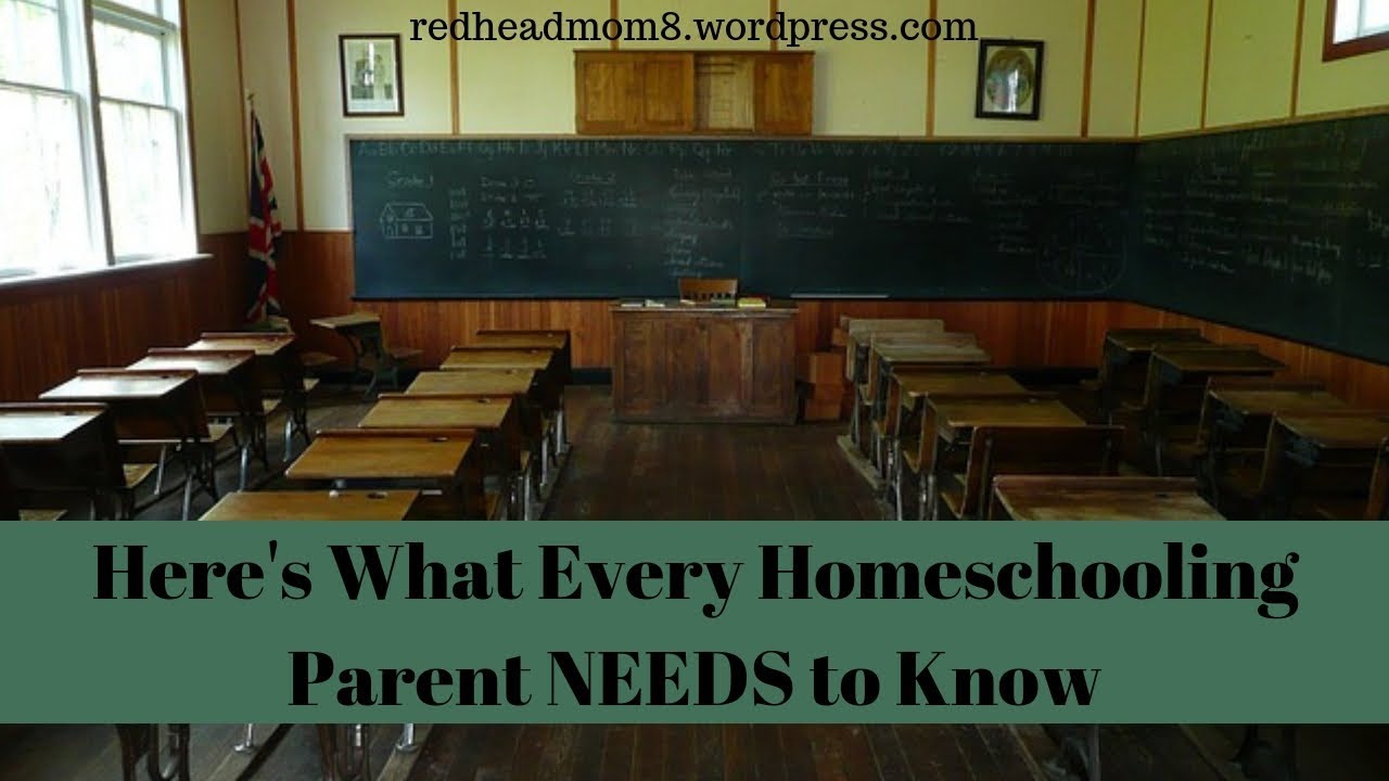 Here's What Every Homeschooling Parent NEEDS to Know - YouTube