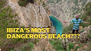 THE MOST DANGEROUS BEACH IN IBIZA? Trip To Cala Ses Balandres Ibiza Very Dangerous