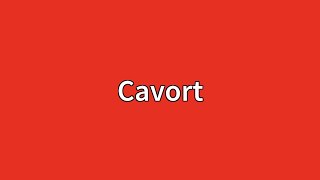 Cavort Meaning