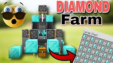 Working 1.19  Minecraft Diamond Farm, Easy Tutorial (Java/Bedrock/MCPE/PS4/XBOX/Windows)