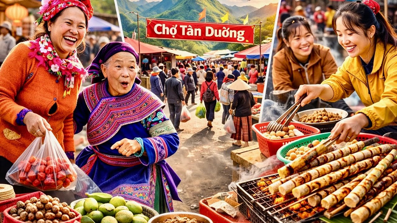 Phiên chợ Tân dương Lào cai