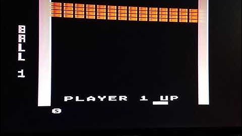 cheat glitch Super Breakout 5200 "1 free block"