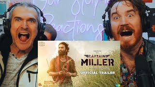 CAPTAIN MILLER - Official Trailer | Dhanush | Arun Matheswaran  REACTION!!! image
