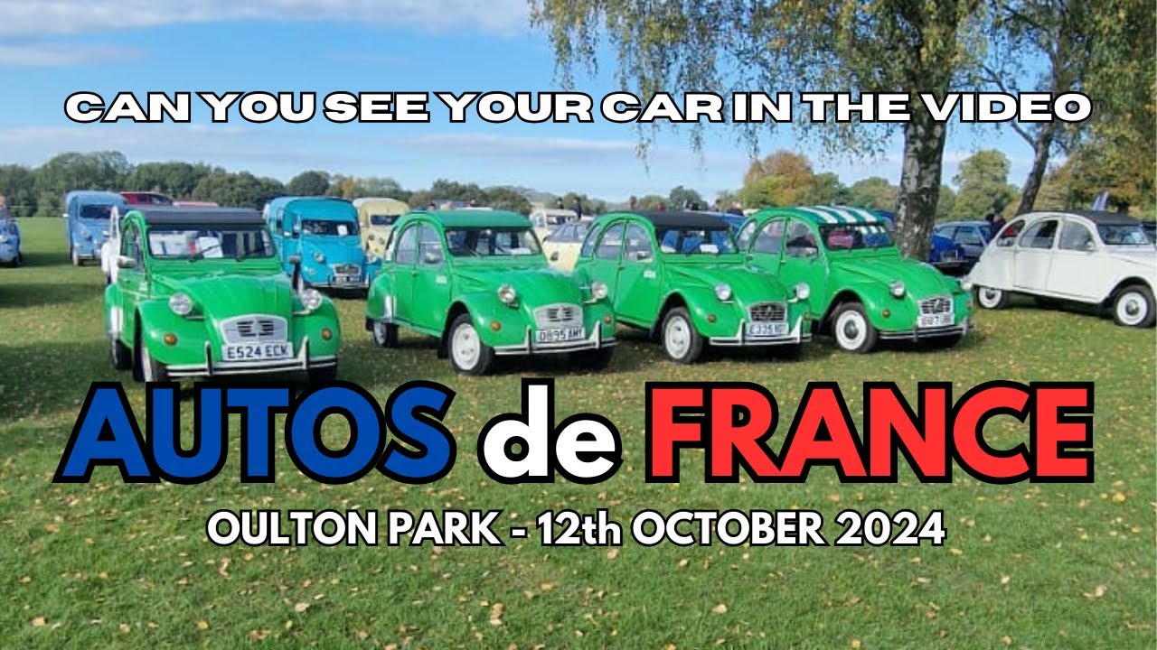 Autos de France 2024 - Oulton Park - French Car Show