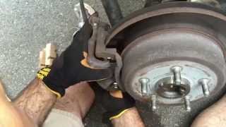 Changing Brakes on 2013 Jeep Wrangler JK