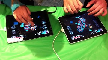 A live match of PWN at Boston Festival of Indie Games