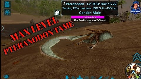Taming max level pteranodon | ark mobile [S1E5]