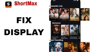 How To Fix And Solve Display On Shortmax App | Final Solution