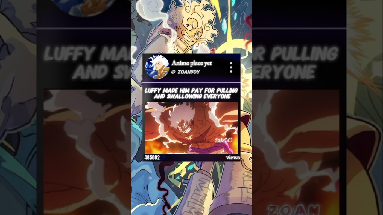 luffy's one shot on ju peter | one piece