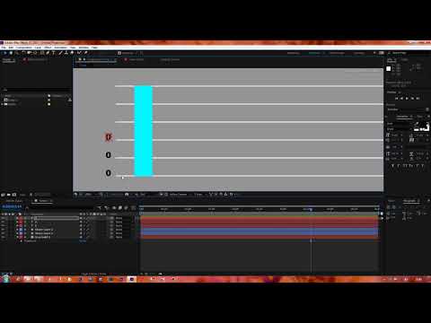 AFTER EFFECTS TUTORIAL _ Bar Graph Infographics using an expression