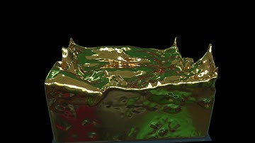 X-Particles APIC solver test.